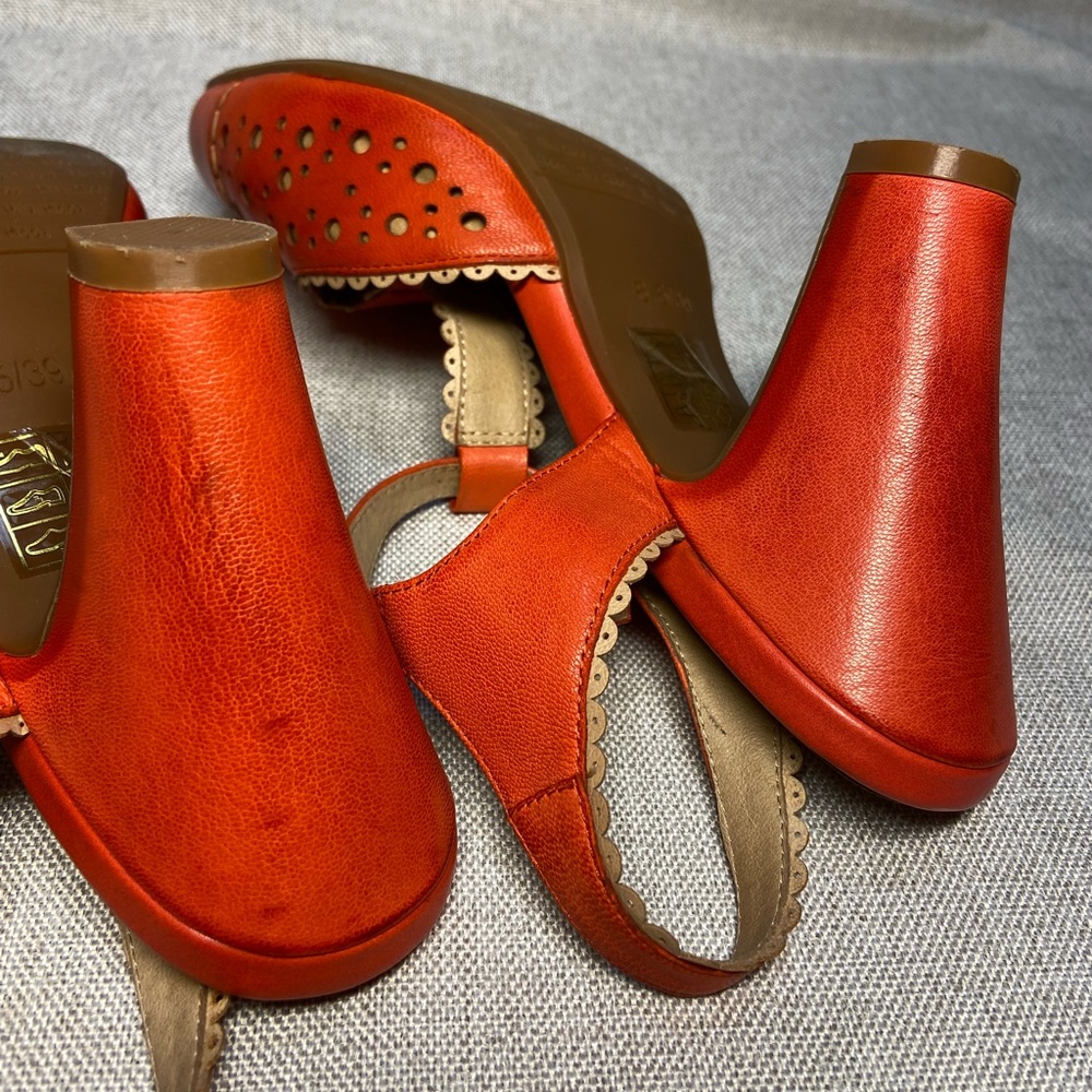 Miz Mooz Women’s Ieather Sandals Size 8,5 - Picture 11 of 12